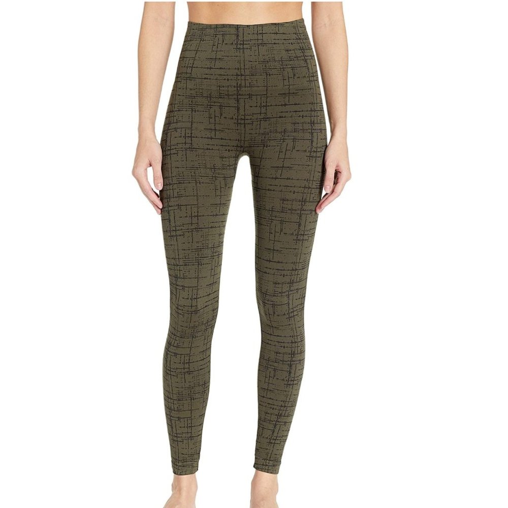 SPANX Look at Me Now Seamless Leggings Olive Green